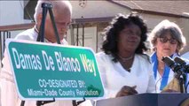 'Damas de Blanco', la nueva calle de Miami