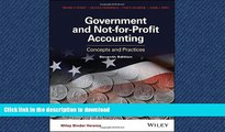 FAVORITE BOOK  Government and Not-for-Profit Accounting, Binder Ready Version: Concepts and