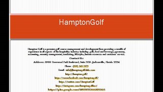 golf course management - Hampton.Golf - golf course management