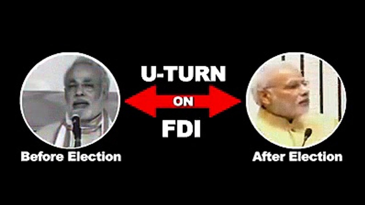 Modi 5 biggest u turn after elections