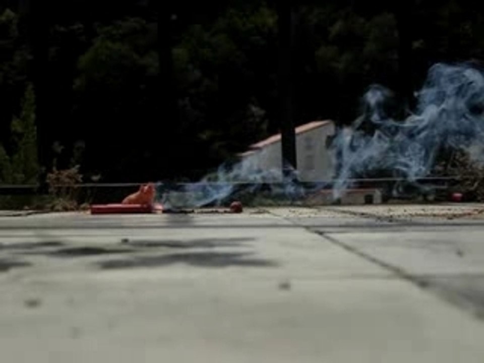 explosion de pétards