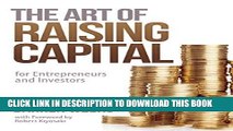 [PDF Kindle] The Art of Raising Capital: for Entrepreneurs and Investors Audiobook Free