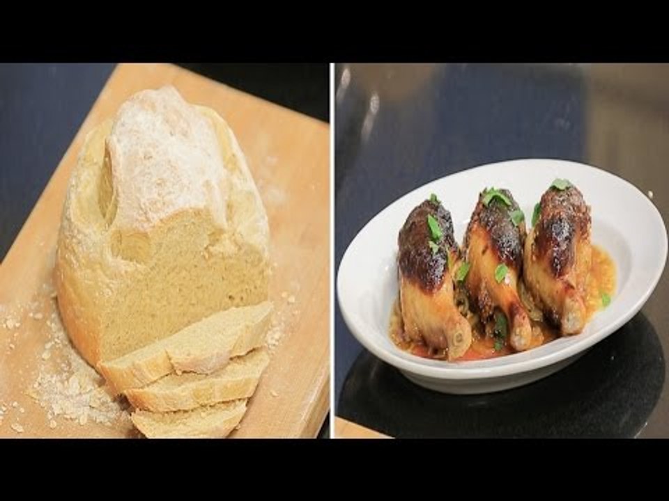 اوراك دجاج بالكاجو - خبز بالشوفان  | مطبخ 101 ح...
