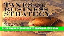 [PDF] Taxes and Business Strategy: A Planning Approach (2nd Edition) Popular Online