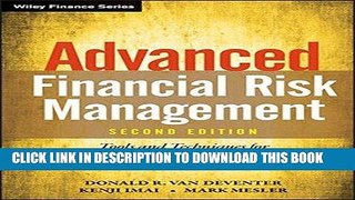 [FREE] Ebook Advanced Financial Risk Management: Tools and Techniques for Integrated Credit Risk