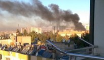 Adana Valiliği önündeki patlamadan ilk görümtüler: 2 ölü, 16 yaralı