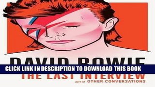 Books David Bowie: The Last Interview Read online Free