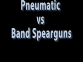 Differences between Pneumatic and Band Spearguns