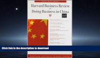 READ  Harvard Business Review on Doing Business in China (Harvard Business Review Paperback