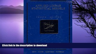READ  Applied Linear Statistical Models FULL ONLINE