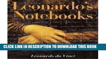 Books Leonardo s Notebooks Download Free