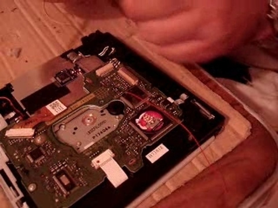 Soudure puce sur chipset 3 pattes en moins