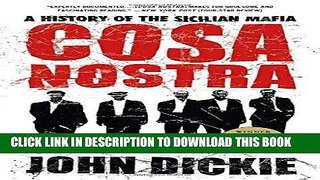 Best Seller Cosa Nostra: A History of the Sicilian Mafia Read online Free