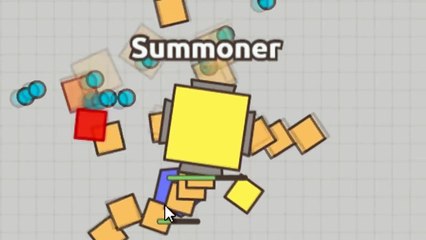 DIEP.IO - NEW SUMMONER BOSS! SOLO KILL VS MAX LEVEL STREAMLINER!-ZXQXOaQnLFo