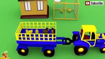 子供向けアニメ♫|テーマ-ファームとトラクター。ペットと一緒に遊んでいる子供たち|おもちゃアニメ 車 ♫ スーパーヒーローアンパンマン