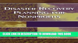 MOBI Disaster Recovery Planning for Nonprofits PDF Full book