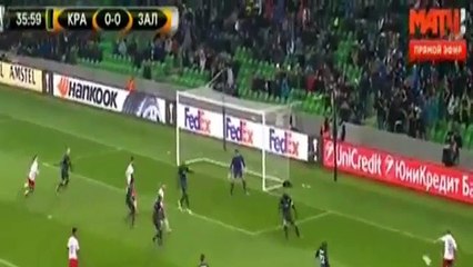 All Goals & highlights - Krasnodar 1-1 Salzburg  24.11.2016