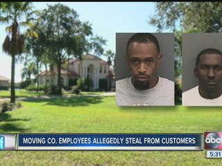 Two Men and a Truck Employees arrested for stealing $75,000 in jewelry