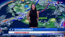 Susana Almeida Pronostico del Tiempo 24 de Noviembre de 2016