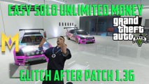 GTA 5 Glitches- SOLO UNLIMITED MONEY GLITCH - EASY $5M  Per 20 Min SOLO
