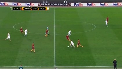 Zeman Goal HD -  AS Roma	1-1	Plzen 24.11.2016