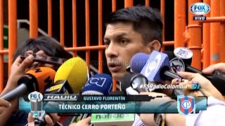 Gustavo Florentín habló en la previa del juego entre Nacional y Cerro Porteño · Copa Suramericana 2016 (semifinales, vuelta)