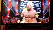 Goldberg returns to call out Brock Lesnar on RAW 10/17/16- WWE2k17