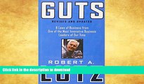 FAVORITE BOOK  Guts: 8 Laws of Business from One of the Most Innovative Business Leaders of Our