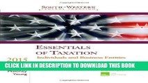 MOBI Essentials of Taxation 2015: Individuals and Business Entities (South-Western Federal