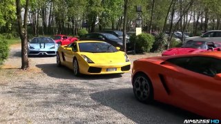 Supercars Revving Like CRAZY at Cars & Coffee Italy 01
