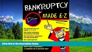 READ book  Bankruptcy Made E-Z! (E-Z Legal Guide) #A#  FREE BOOOK ONLINE