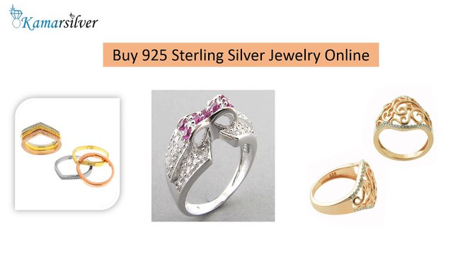 Buy 925 Sterling Silver Jewelry Online - kamarsilver