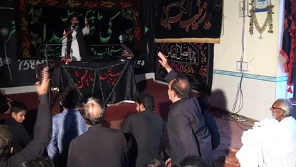 Allama Iftakhar Hassan Al Hussaini Melsi 16 Muharram 1438 ( 2016 ) Choti Behak Hafizabad