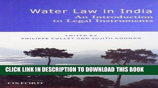 [PDF] Water Law in India: An Introduction to Legal Instruments Popular Colection