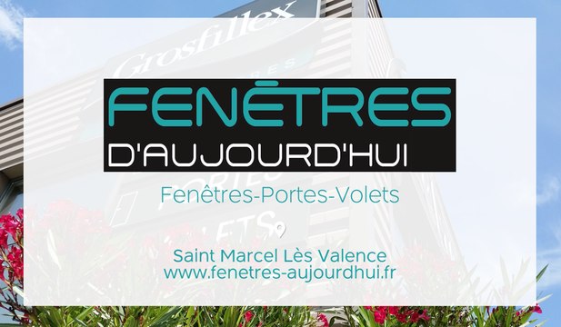 Menuiserie à Saint-Marcel-lès-Valence - Fenêtre, volet, porte d'entrée, de garage (26)