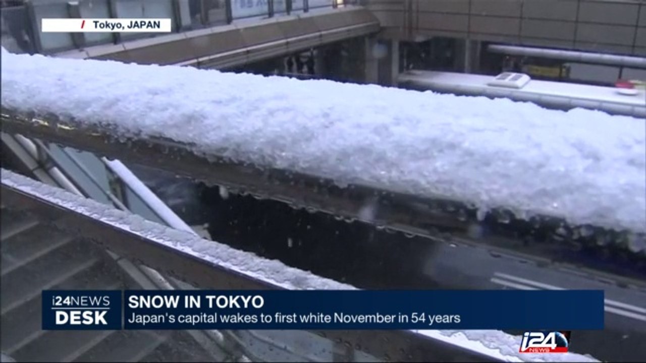 Snow in Tokyo