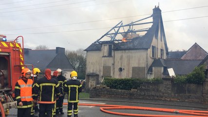 Incendie à l'ancienne clinique Pierre