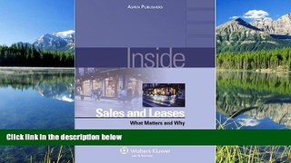 Free [PDF] Downlaod  Inside Sales and Leases: What Matters   Why (Inside Series) #A#  BOOK ONLINE