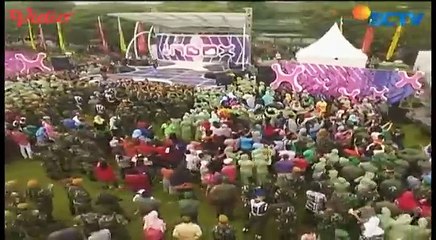 Bebizie - Basah-Basah (Inbox Spesial HUT TNI Ke-71)