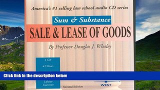 FREE DOWNLOAD  Sum and Substance Audio on Sale and Lease of Goods #A#  FREE BOOOK ONLINE