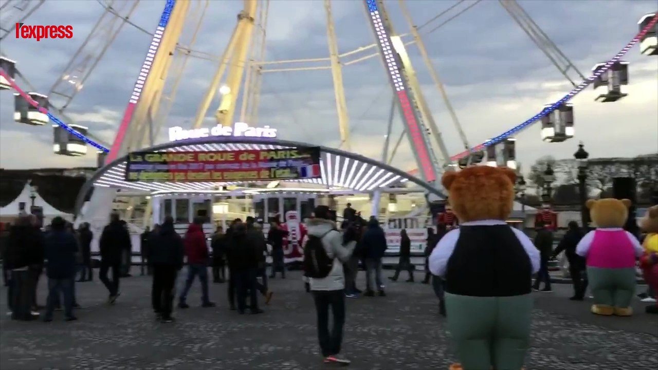 Paris: des forains bloquent la place de la Concorde en soutien à Marcel Campion