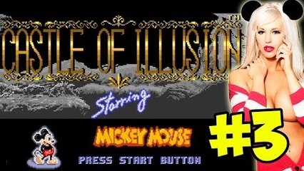 TARA BABCOCK-JUMPED OFF HIS ANUS! - Let's Play Castle of Illusion Starring Mickey #3