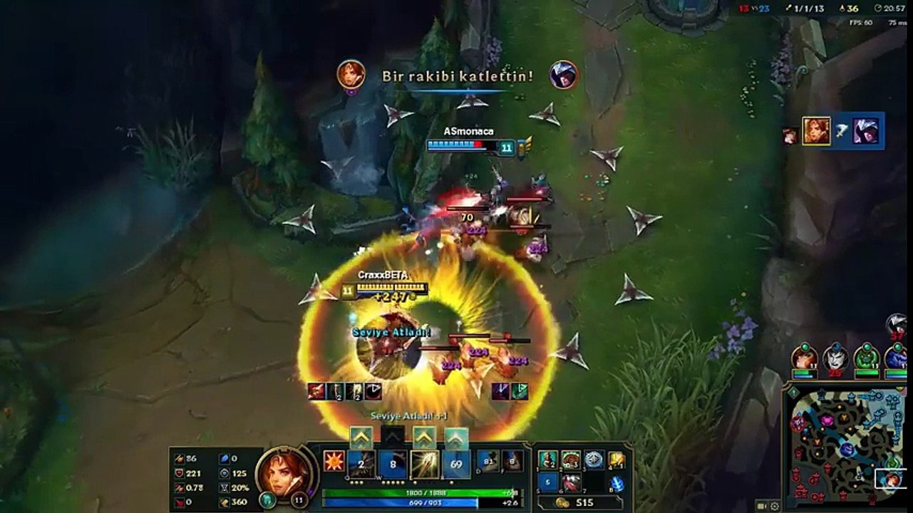 Leona Support Full Game Highlights #2