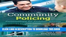 EPUB DOWNLOAD Community Policing: Partnerships for Problem Solving PDF Kindle