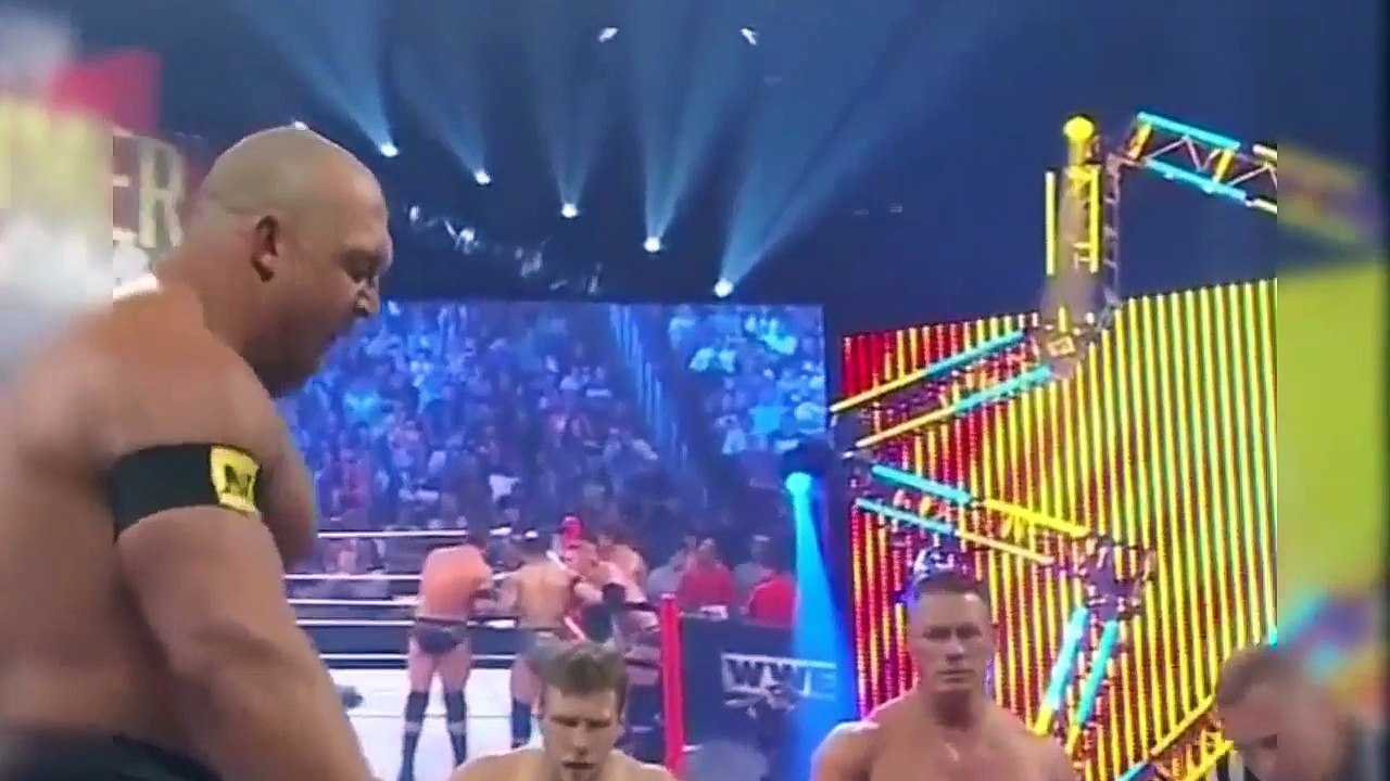 WWE Team Cena vs Nexus - Nexus nearly killed John Cena - Summerslam 2010