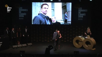 Gerard Butler, Prix Hugo Boss | Les Hommes de l'année 2016 | GQ
