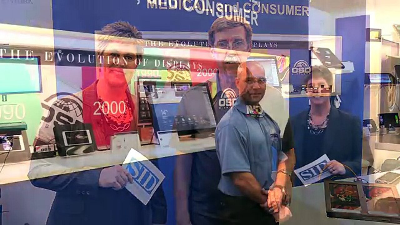 Technology Demonstrations by NVD (LCD Manufacturer) and OSD Displays (OLED Panel Supplier)