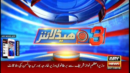 Headlines 1500 24th November 2016