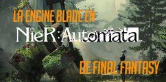 Nier: Automata con la Engine Blade. Un guiño al Final Fantasy XV