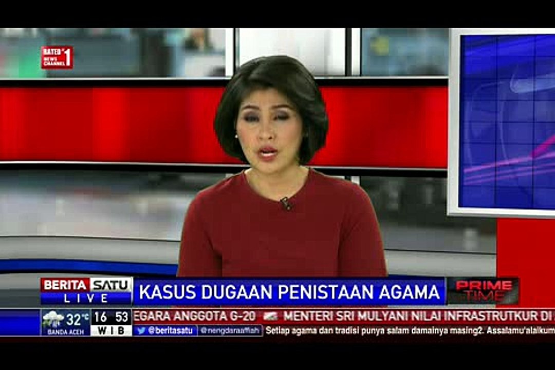 Kronologi Kasus Dugaan Penistaan Agama